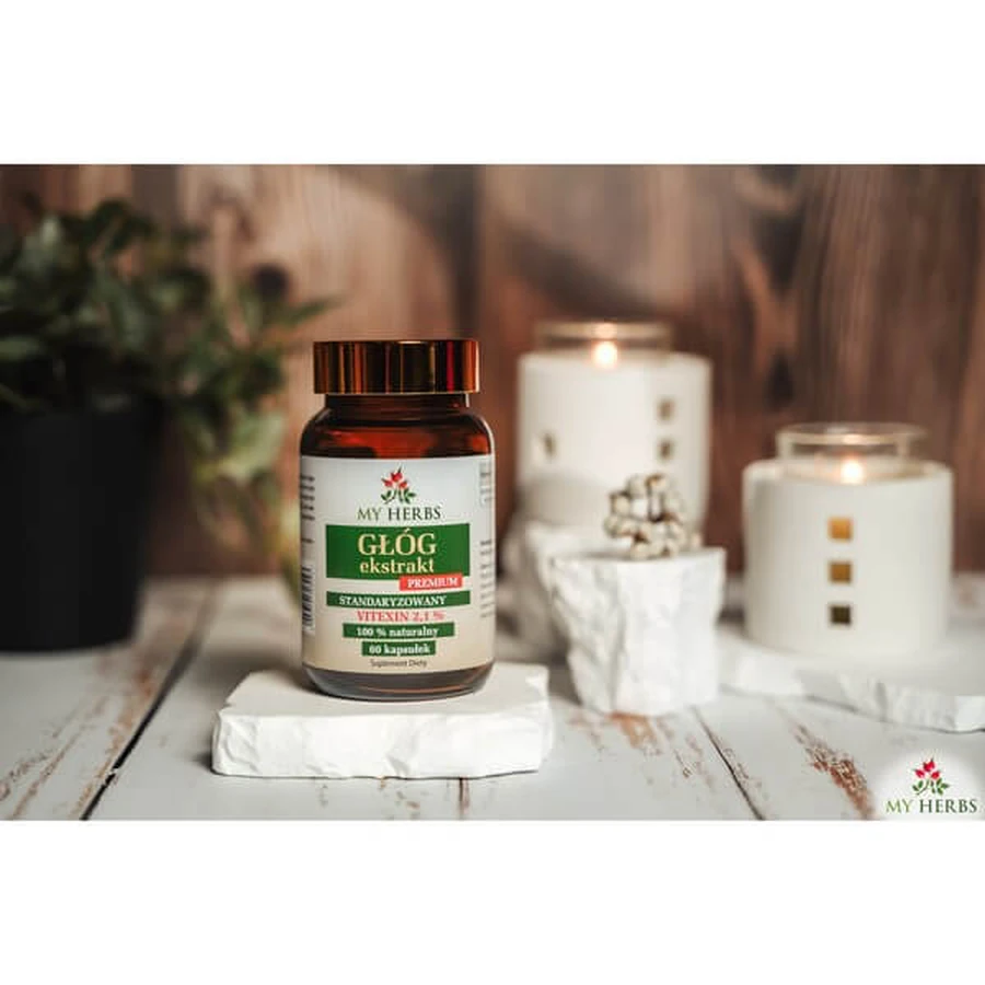 Bio Herbs Meidoorn, capsules, 60 st.