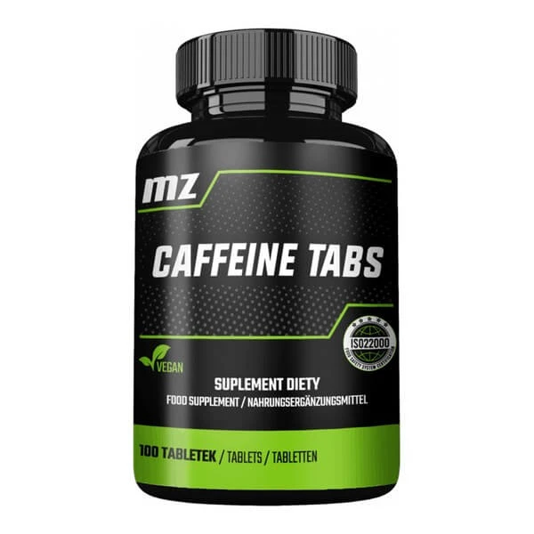 MZ Cafeïne Tabs, tabletten, 100 st.
