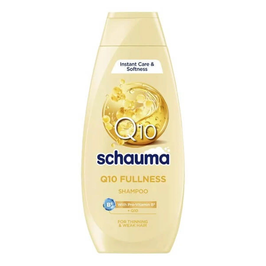Schauma Q10 Fullness, șampon pentru păr fin, 400 ml