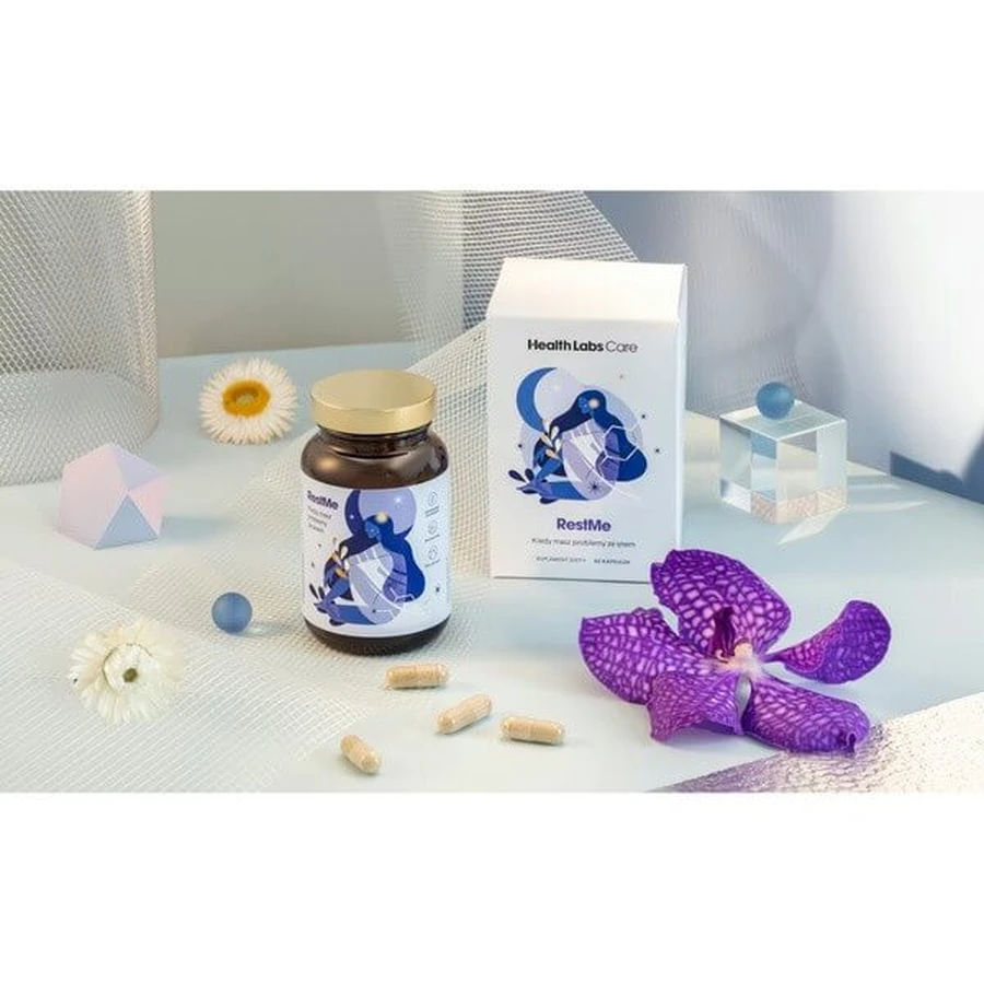 Health Labs RestMe, capsules, 60 stuks.