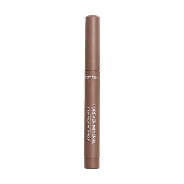 Gosh, Forever Mineral, waterproof stick shadow, 016 Matte Chocolade, 1.4 g