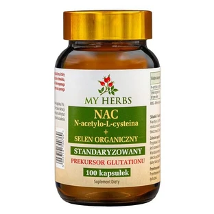 My Herbs NAC N-acetyl-L-cysteïne + Organisch Selenium, capsules, 100 st.