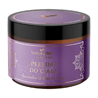 NaturalME Luxury SPA, suiker body scrub, Lavendel &amp; Citroengras, 200 ml