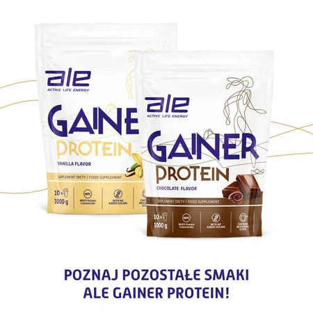 ALE Gainer Protein Strawberry Flavor, powder, 1000 g