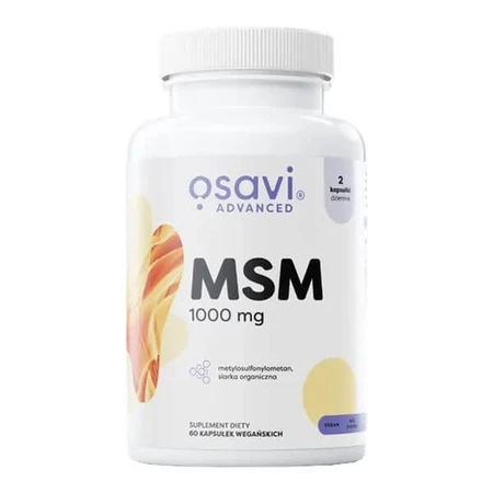 Osavi MSM, 1000 mg, Hartkapseln, 60 Stück.