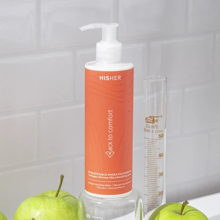 Hisher, collageen haarmasker, gladmakend, 250 ml