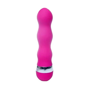 Boss of Toys, vibrator-Mini Wand, roze golvend, 1 st.