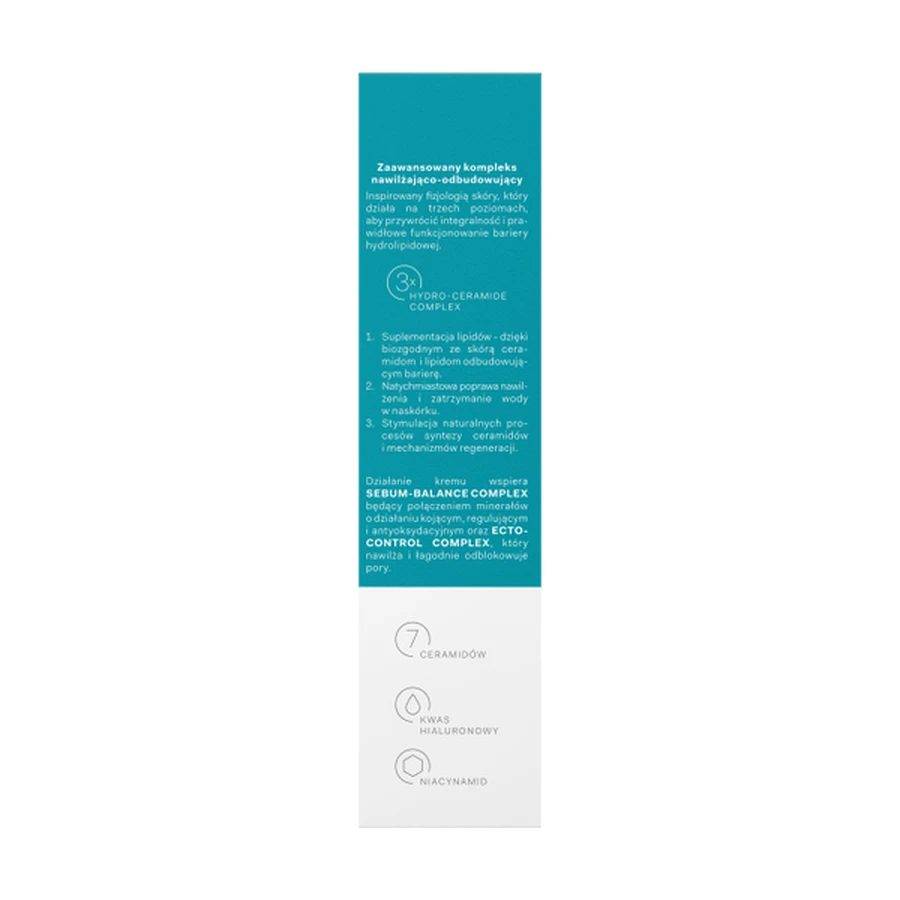 Oillan Oil Control, gel-crème hydratant et matifiant léger pour les peaux mixtes et grasses, 50 ml
