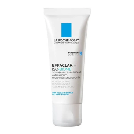 La Roche-Posay Effaclar H ISO-Biome set, facial moisturizer, 40 ml + soothing cleansing cream, 390 ml