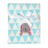 Babymatex, RICCO blanket with embroidery 75x100 cm, dog triangles, 1 pc.
