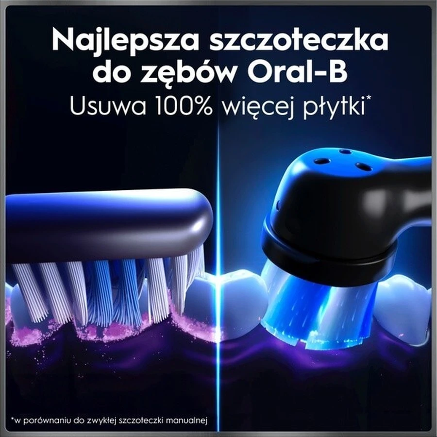 Oral-B iO 10, elektrische tandenborstel, Cosmic Black, 1 st.