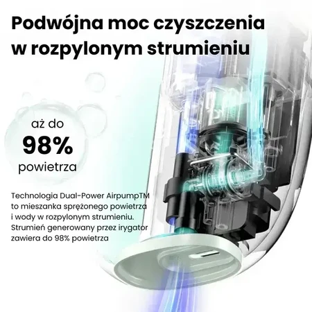 Oclean AirPump A10 Zahnspülung, tragbar, weiß, 1 Stk.