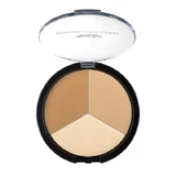 Pierre Rene Powder Contouring, poeder gezicht contouring palet, nr. 01, 23 g