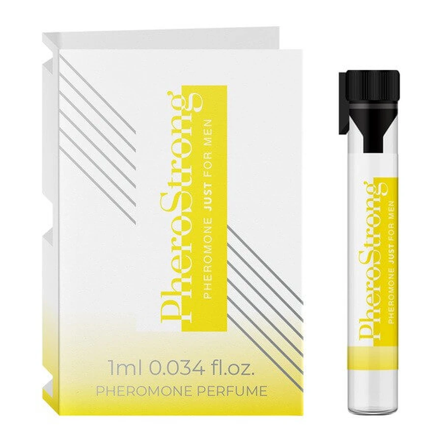 PheroStrong pheromone Just for Men, perfume de feromonas para hombres, líquido, 1 ml