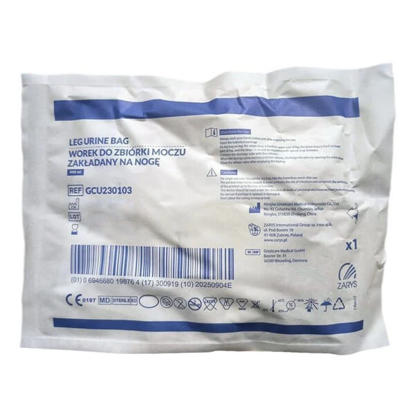 Outline, beendrager urine-opvangzak, 600 ml