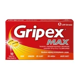 Gripex Max, comprimidos recubiertos con película, 10 uds.