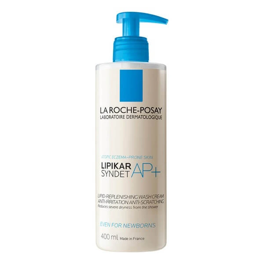 Zestaw La Roche-Posay, Cicaplast Baume B5+, balsam kojący, 40 ml + Lipikar Syndet AP+, krem myjący przeciw podrażnieniom skóry, 400 ml: ceny i cechy