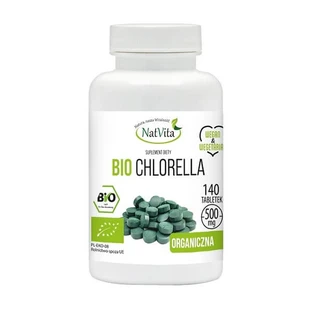 NatVita Bio Chlorella, tablets, 140 pcs.