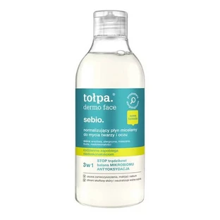 Tolpa dermo face sebio, loțiune micelară normalizantă, 400 ml