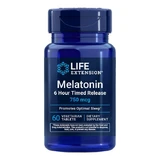 Life Extension Melatonine 6 Hour Timed Release 750 mcg, tabletten, 60 st.