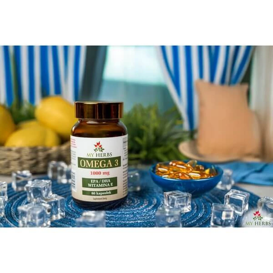 My Herbs Omega 3, kapsułki, 60 szt.: ceny i cechy