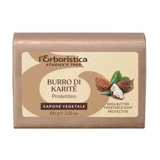 L'Erboristica, Pflanzliche Seife mit Sheabutter, 100 g