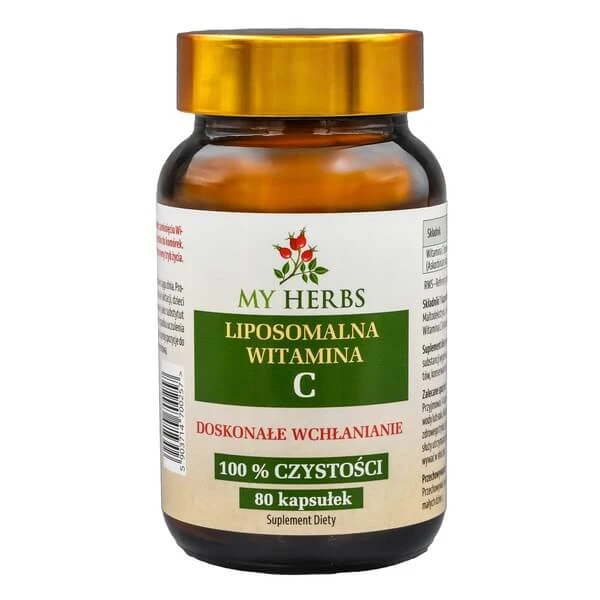 My Herbs Liposomale Vitamine C, capsules, 80 st.