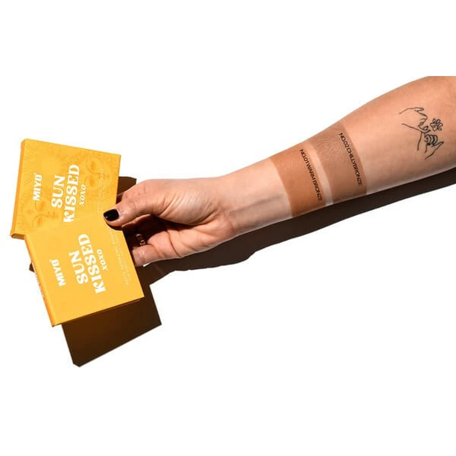 MIYO Sun Kissed Powder, poudre bronzante mate, 01 Warm Bronze, 10 g
