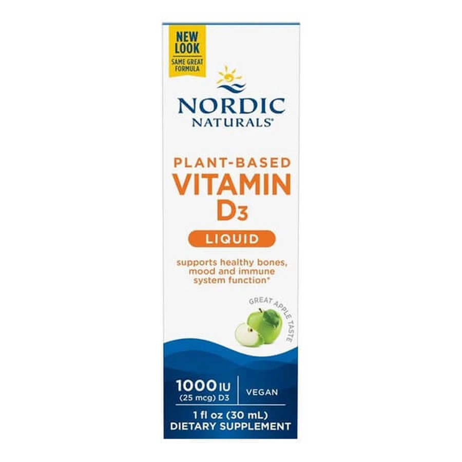 Nordic Naturals Vitamina D3 Vegan, liquido, 30 ml