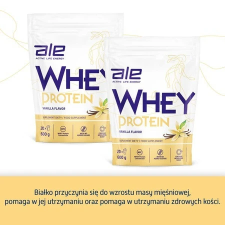3er-Set ALE Molkenprotein Vanille-Geschmack