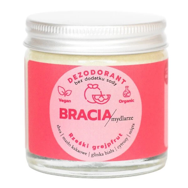 Soap Brothers, deodorant in crème, Fresh Grapefruit, 60 ml