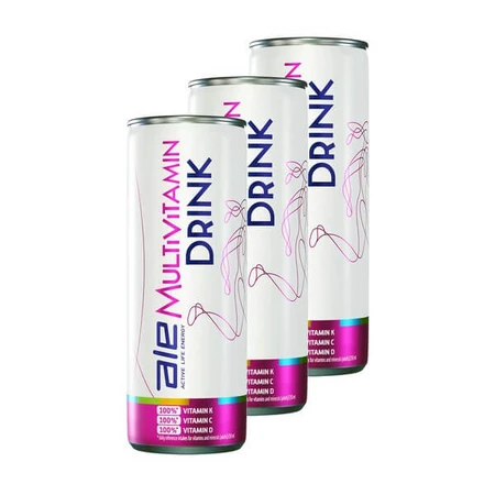 Zestaw 3 x ALE Multivitamin Drink, płyn, smak gujawa i pomarańcza, 250 ml: ceny i cechy