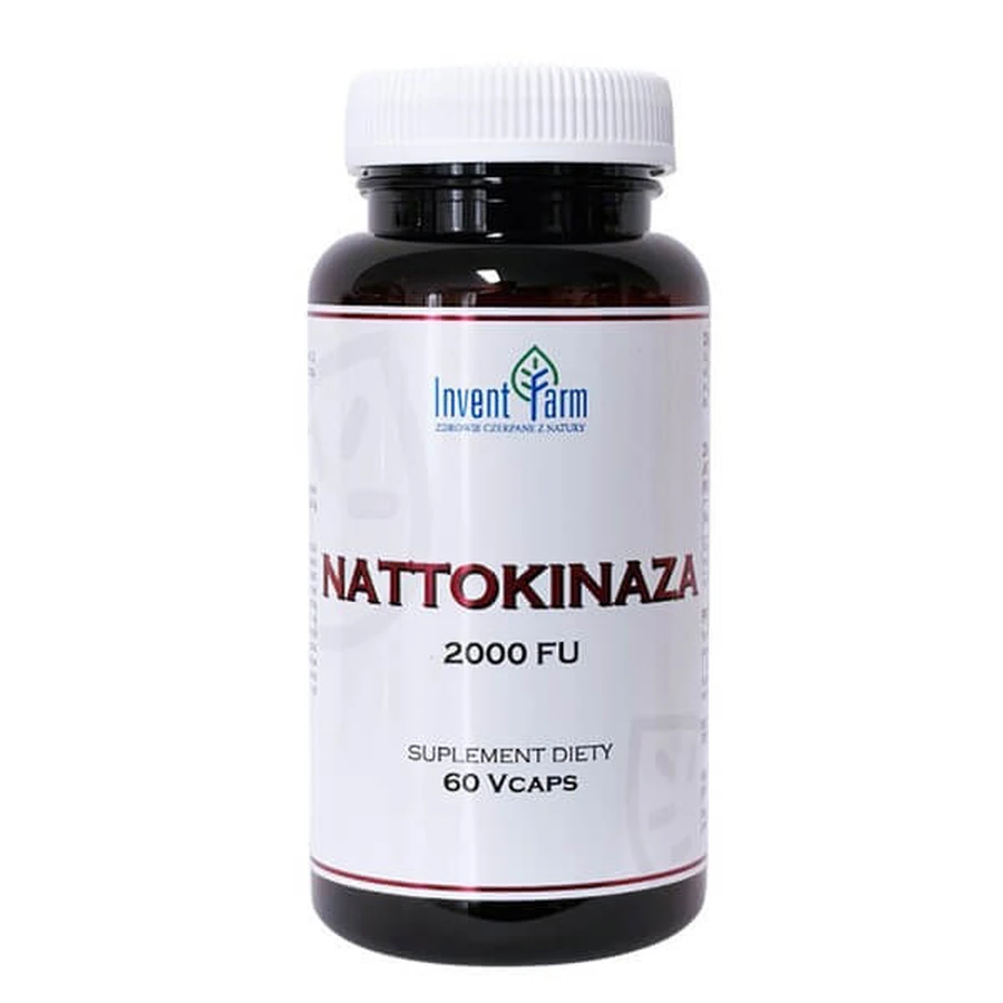 Invent Farm Nattokinase 2000 FU, capsule, 60 buc