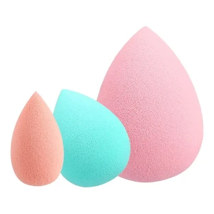 Ilu, set van drie make-up sponsjes, 3 stuks.