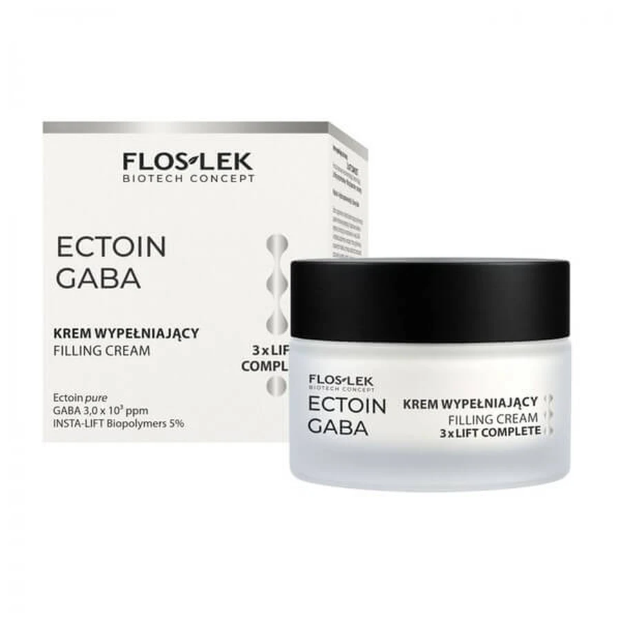 Flos-Lek Biotech Concept Ectoin Gaba, crema de relleno, 50 ml