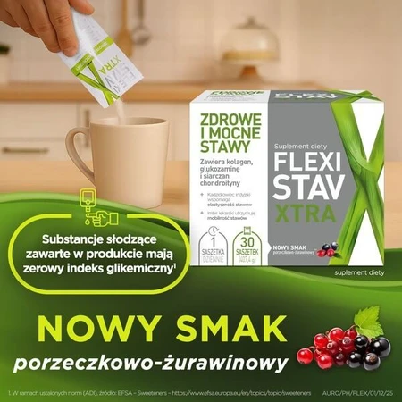 Set van 2x FlexiStav Xtra, poederzakjes, 30 stuks.
