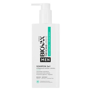 L'Biotica Biovax Trychologic Men, 2-in-1 shampoo voor haar- en baardverzorging, 200 ml
