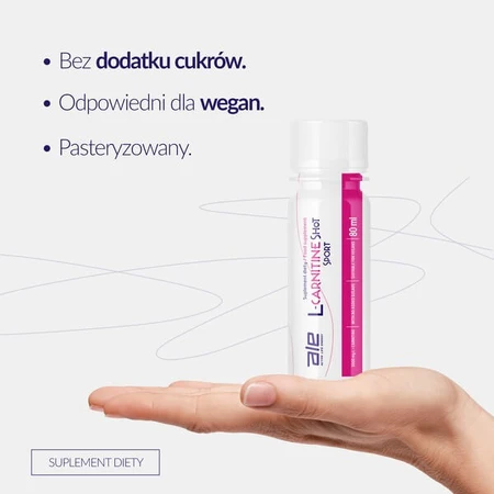 ALE L-Carnitine Shot Sport, vloeibaar, 80 ml