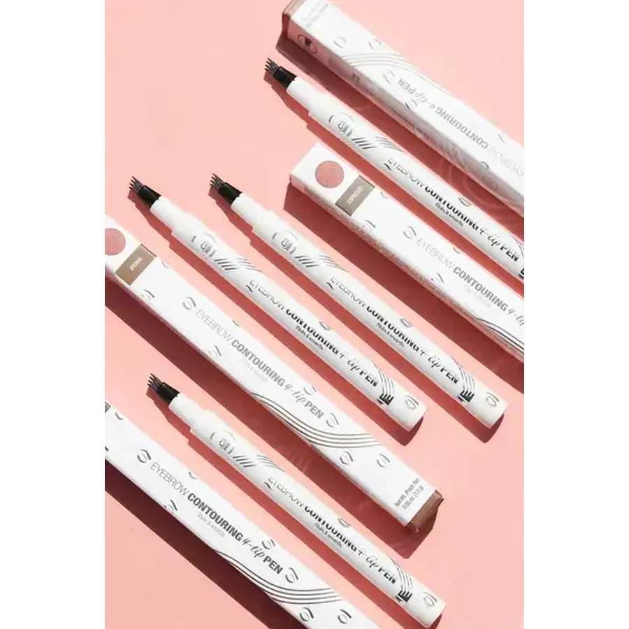 J.Cat Beauty Eyebrow Contouring 4 - Tip Pen, stilou de precizie pentru conturarea sprâncenelor 101 Taupe, 1.5 g