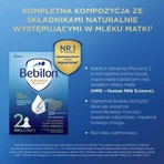 Set of 2 x Bebilon 2 Advance Pronutra, 1000 g + Bioderma ABCDerm Cold-Cream, 1 l