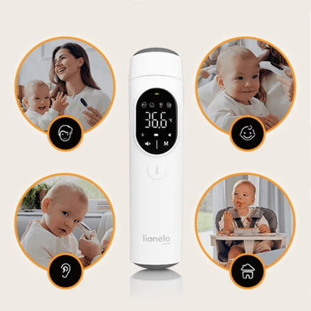 Lionelo Feverscan, non-contact infrared thermometer, white, 1 pc.