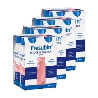 Fresubin Protein Energy Drink, Erdbeergeschmack, flüssig, 16 x 200 ml