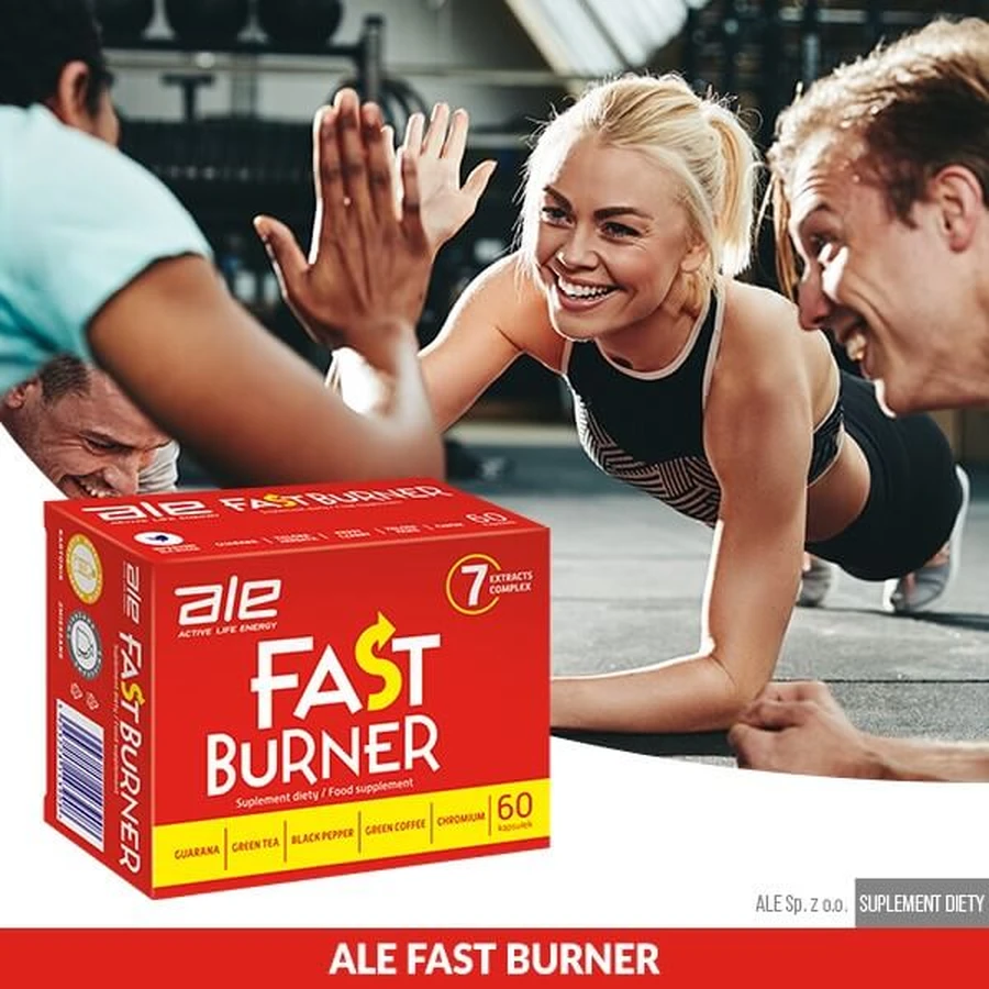 ALE Fast Burner, cápsulas duras, 60 uds.