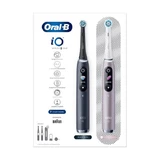 Oral-B iO 9 Duo, elektrisches Zahnbürsten-Set, 2 Stück.