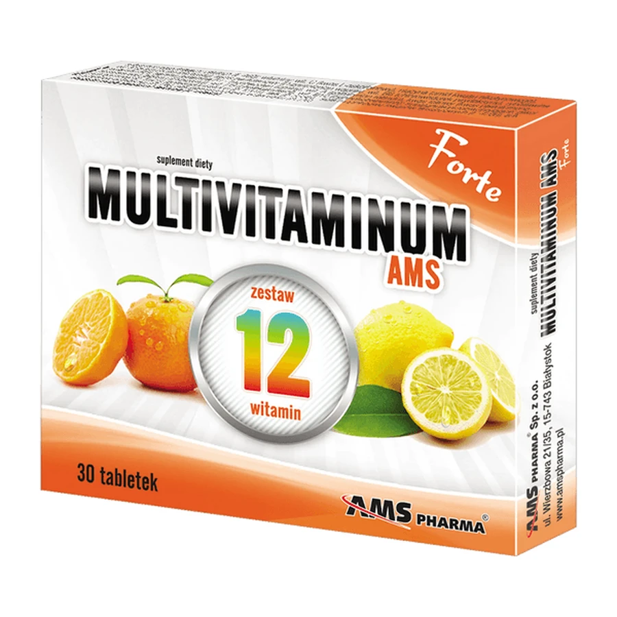 Multivitaminum AMS Forte, tablets, 30 pcs.