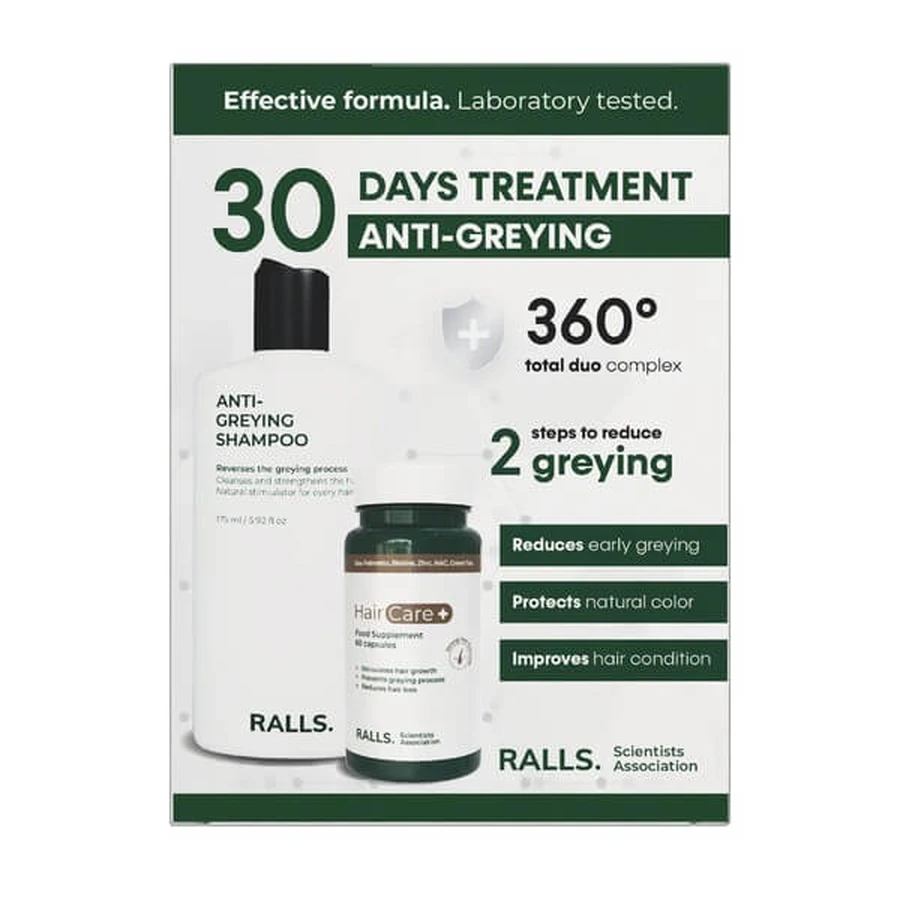 Traitement de 30 jours contre le grisonnement, 1 pc.