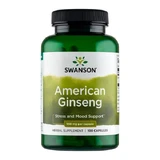 Swanson Ginseng Americano, cápsulas, 100 uds.