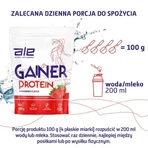 3er-Set ALE Gainer Protein Erdbeergeschmack