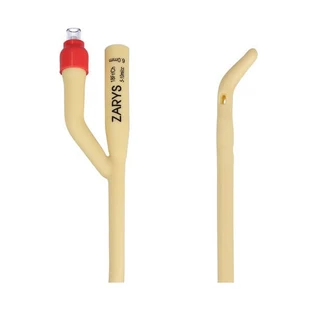 Outline, urologische Foley'a-katheter, tweeweg met kunststof klep, CH 18/5-10 ml, 1 st.