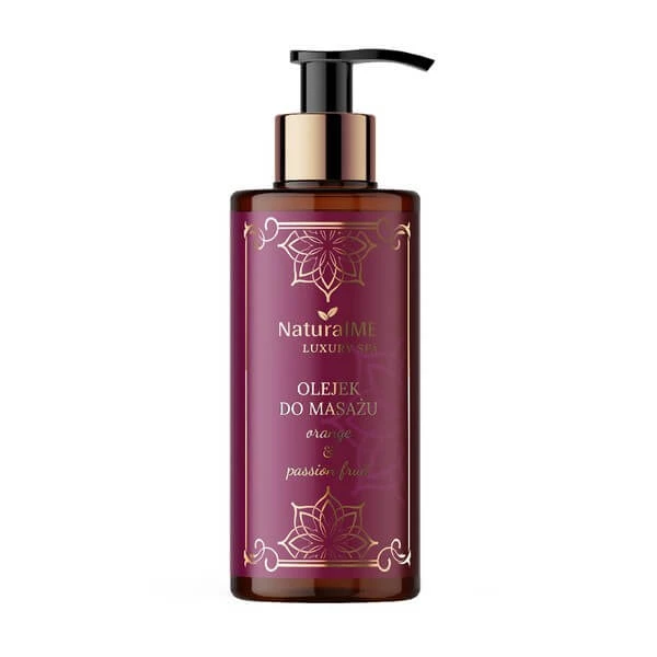NaturalME Luxury SPA, sinaasappel &amp; passievrucht massageolie, 150 ml
